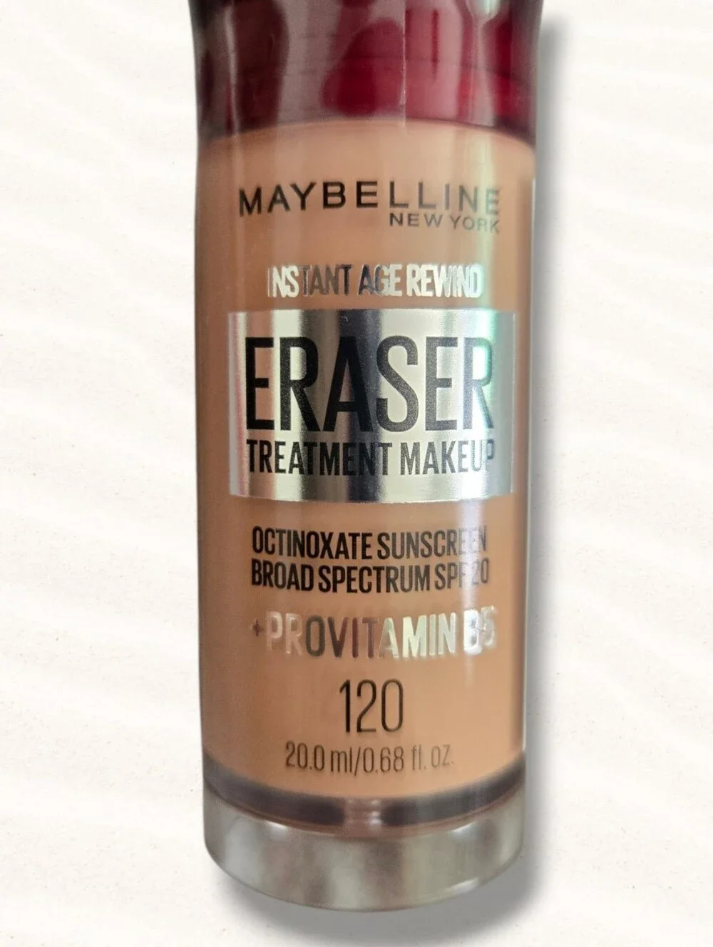 2x Maybelline Instant Age Rewind Eraser Treatment Foundation Makeup,120